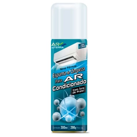 ESPUMA LIMPADORA DE AR COND 300ML IONS AR DA TERRA