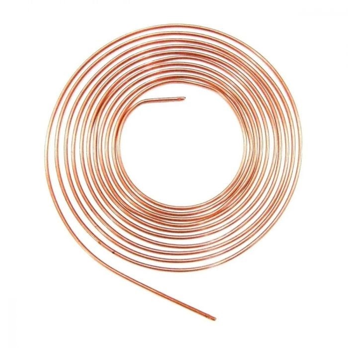 TUBO CAPILAR DE COBRE 0,31 ROLO 3 MTS SURYHA REFRIGERAÇÃO AR CONDICIONADO FREEZER E GELADEIRAS