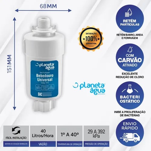 REFIL PURIFIC COLUNA UNIVERSAL 1012A