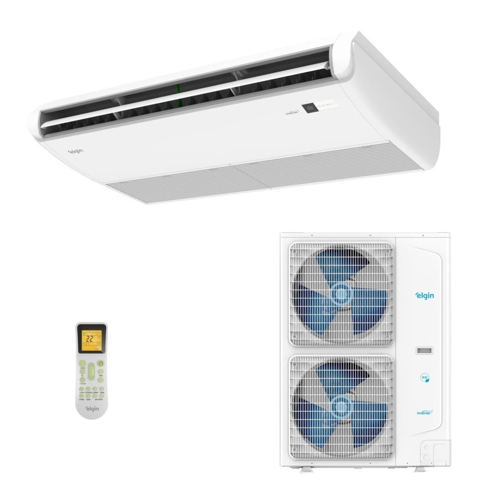 Ar-Condicionado Split Piso Teto Plus Elgin Inverter 56.000 BTUs Frio 220V R-32 Monofasico