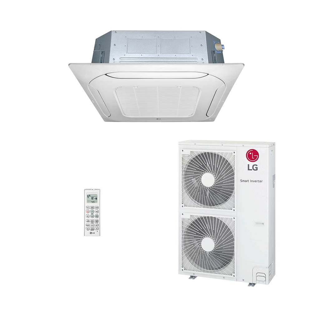 Ar-Condicionado Split Cassete 4 Vias LG Inverter 60.000 BTUs Quente/Frio 220V R-410 Monofasico