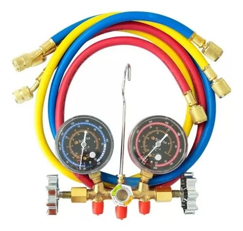 MANIFOLD COM MANGUEIRA 90CM R410 R32 SURYHA