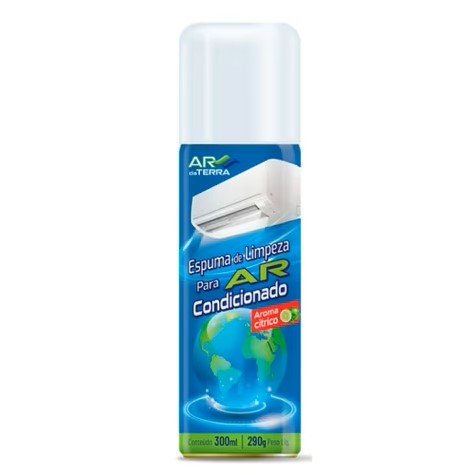 ESPUMA LIMPADORA DE AR COND 300ML CITRUS AR DA TERRA