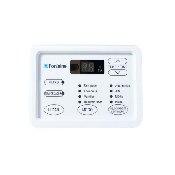 Ar Condicionado Janela Eletrônico 10000 Btu Frio Fontaine 110v 4