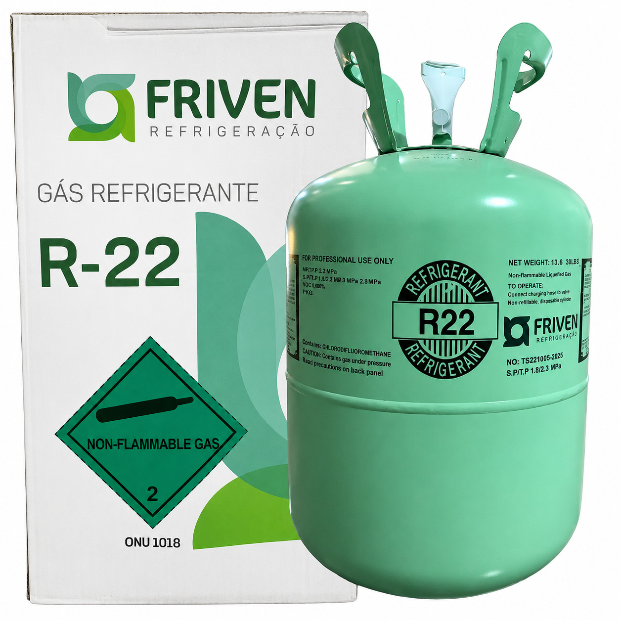 GAS R-22 DAC 6,8KG FRIVEN 3