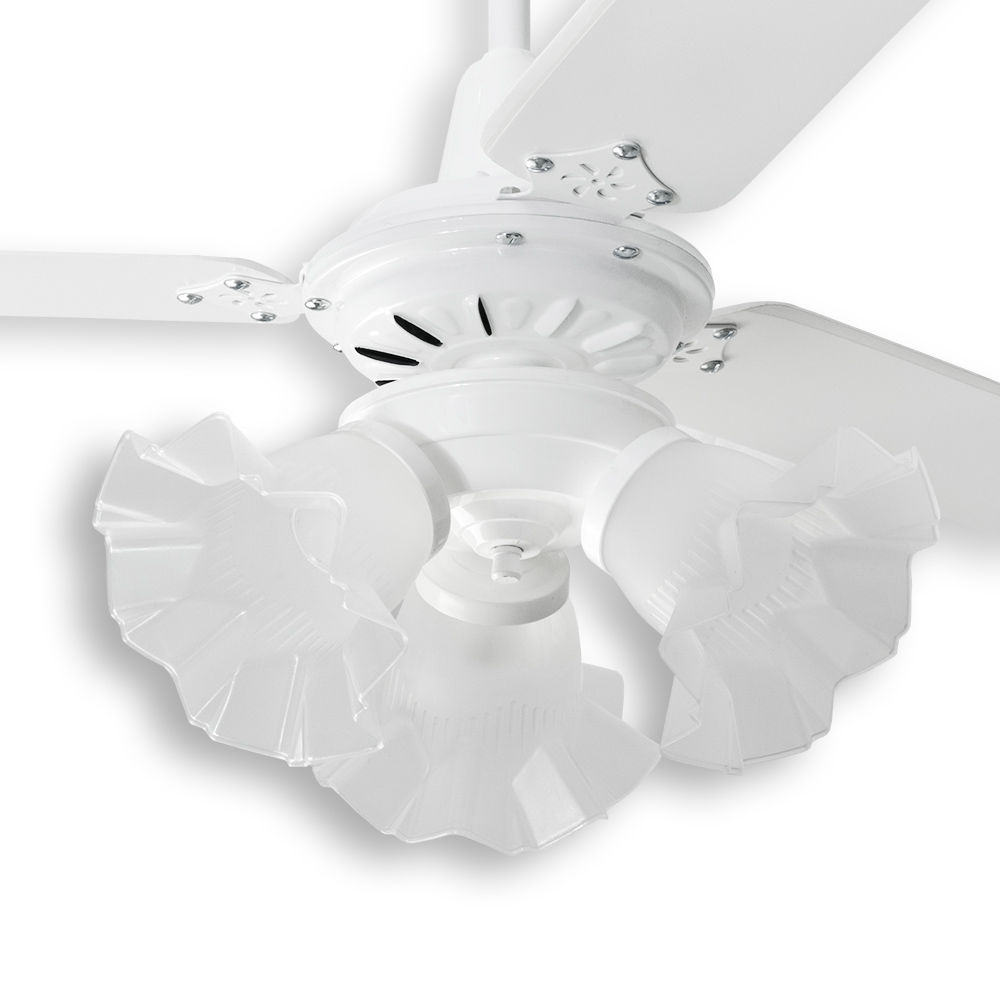 Ventilador De Teto Loren Sid Diplomata Diamante Branco 110v 3