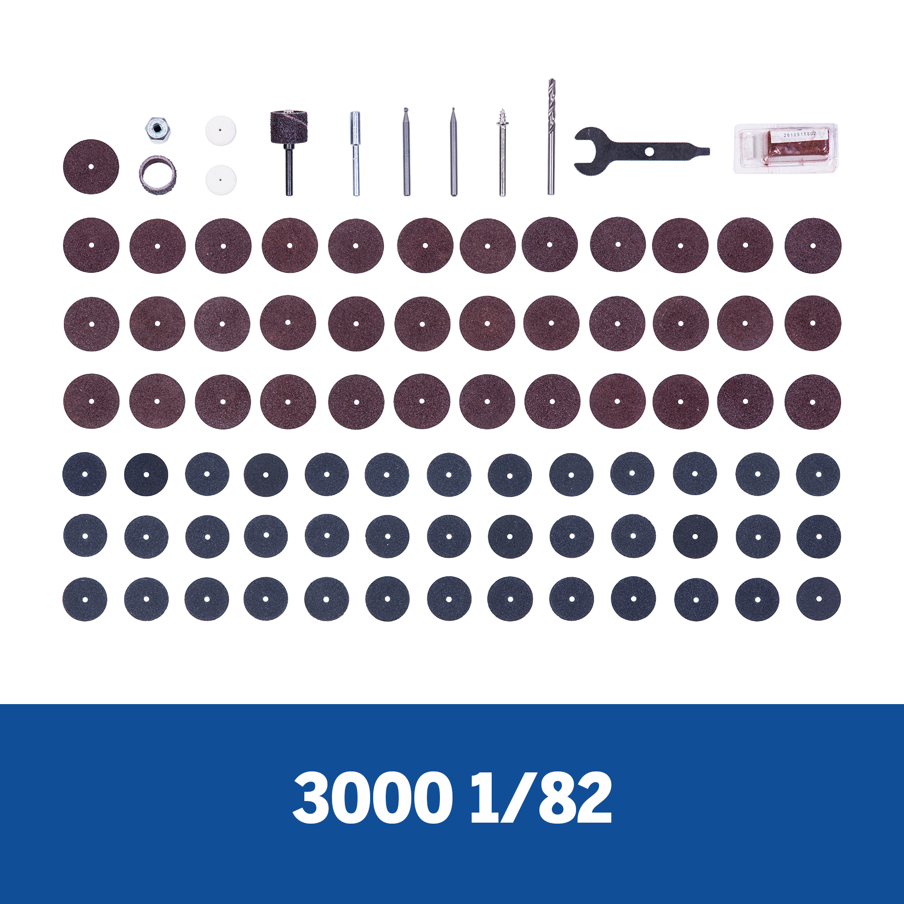 DREMEL MICROR 3000 C/ 82 ACESS BOSCH127V 6