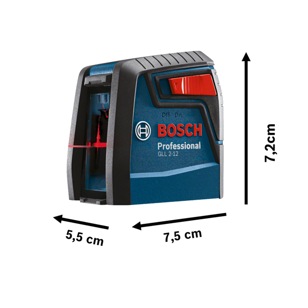 GLL 2-12: NÍVEL DE LINHA BOSCH 12M 6