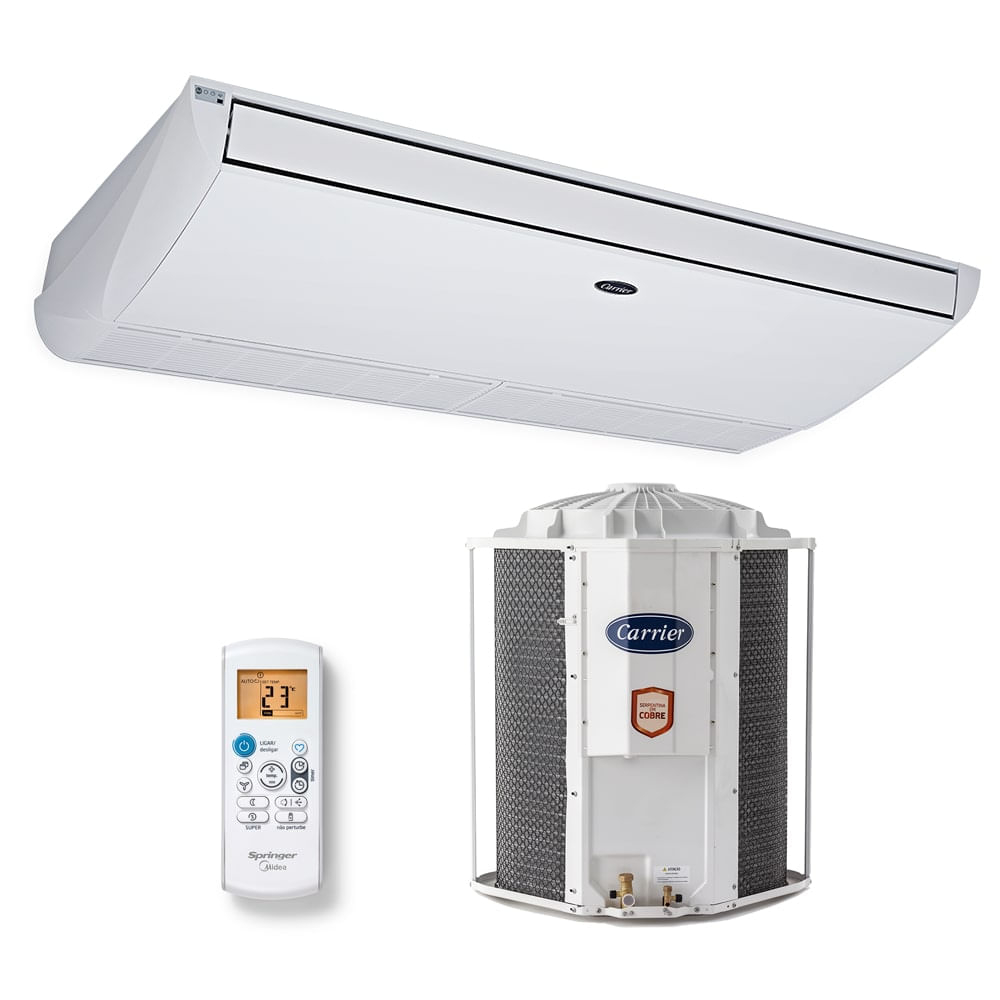 Ar Condicionado Split Teto Inverter Carrier Xpower Só Frio 54000 BTUs 42ZQVA60C5 220V 2