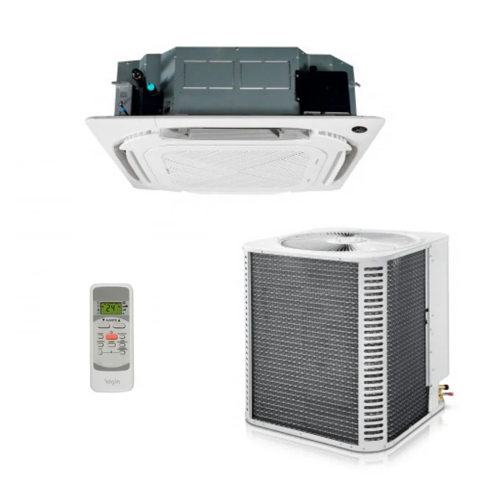 AR CONDICIONADO SPLIT CASSETE 36000 BTU FRIO ECO  INVERTER ELGIN 220V