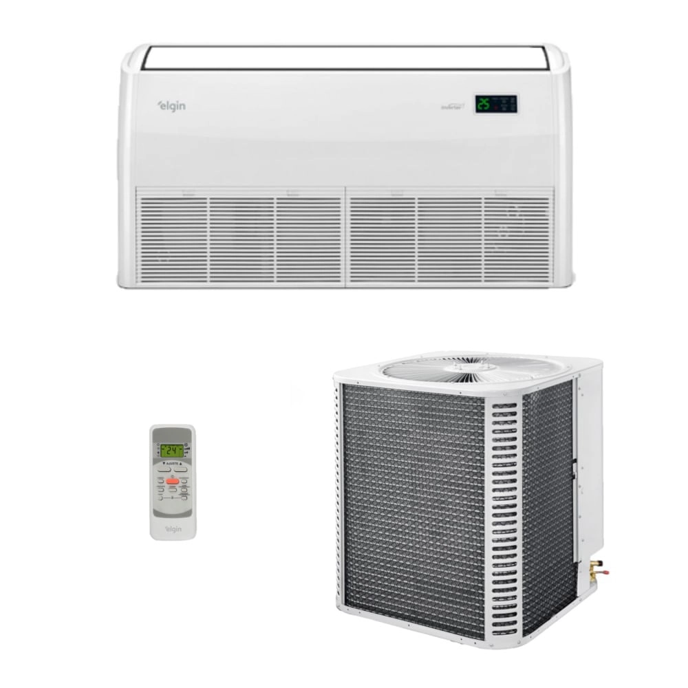 AR CONDICIONADO SPLIT PISO TETO 36000 BTU FRIO ECO INVERTER ELGIN 220V