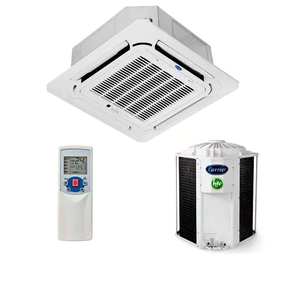 AR CONDICIONADO SPLIT CASSETE 35000 BTU FRIO  SPRINGER CARRIER 220V