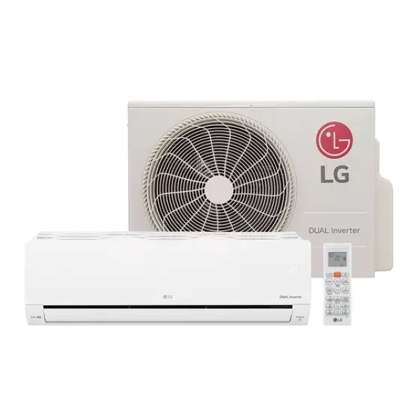 AR CONDICIONADO SPLIT HI WALL INVERTER 18.000 BTUS LG DUAL VOICE FRIO 220V - INTELIGÊNCIA EM RESFRIAMENTO