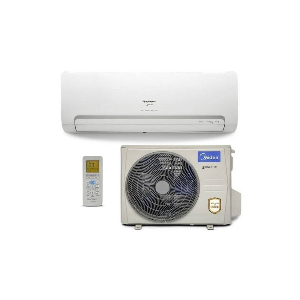 AR CONDICIONADO SPLIT HI WALL INVERTER 12.000 BTUS SPRINGER MIDEA FRIO 220V - TECNOLOGIA E PRECISÃO 5