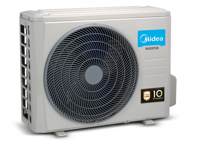 SPLIT HI WALL INVERTER 09.000 BTUs MIDEA 220V R410 XTREME - COMPACTO E PODEROSO