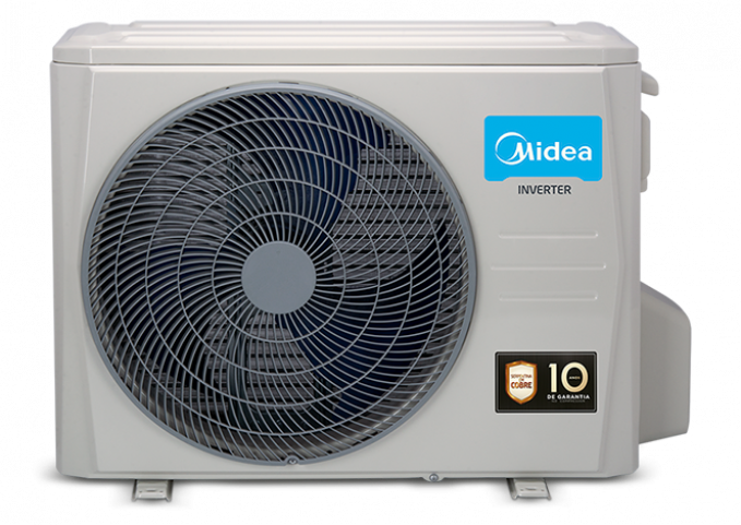 SPLIT HI WALL INVERTER 09.000 BTUs MIDEA 220V R410 XTREME - COMPACTO E PODEROSO 5