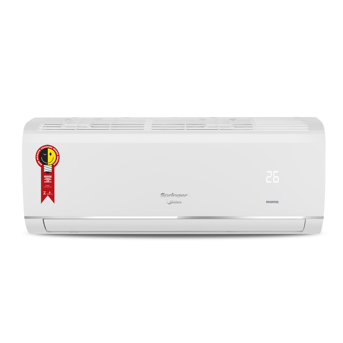 SPLIT HI WALL INVERTER 09.000 BTUs MIDEA AIRVOLUTION 220V R410 - REVOLUÇÃO REFRESCANTE 2