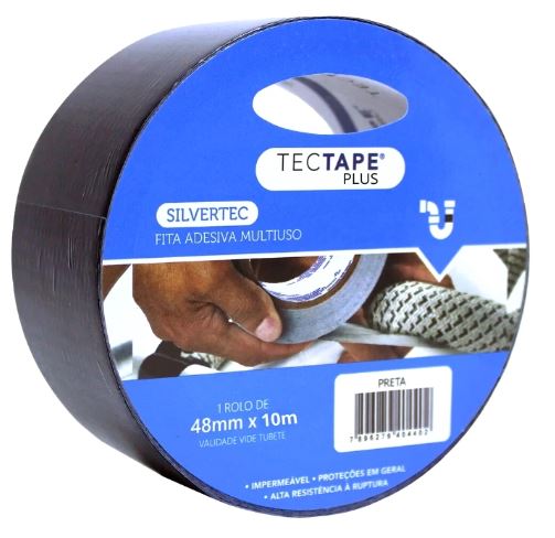 FITA SILVERTAPE PRETA 48MM X 50MTS 2