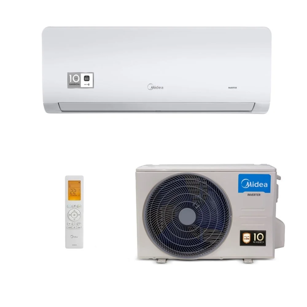 AR CONDICIONADO SPLIT HI WALL 9.000 BTUs FRIO XTREME SAVE CONNECT INVERTER SPRINGER MIDEA 220V