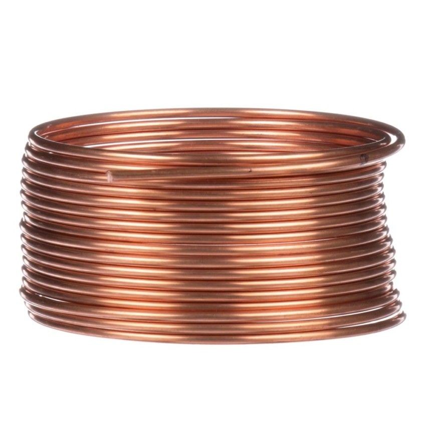 TUBO CAPILAR DE COBRE 0,50 ROLO 3 MTS SURYHA REFRIGERAÇÃO AR CONDICIONADO FREEZER E GELADEIRAS